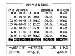 智能回路电阻测试仪的操作原理及说明