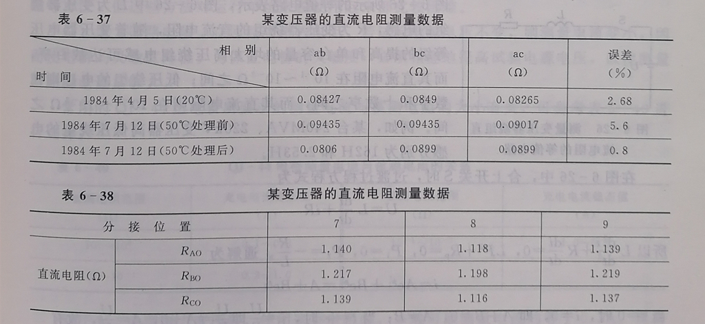 测量变压器绕组直流电阻的目的