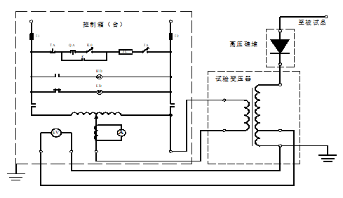 干式试验变压器工作原理图